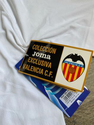 Camiseta Valencia C.F. Joma Blanca Térmica S/M