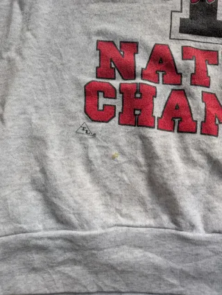 Sudadera Vintage Nebraska National Champions