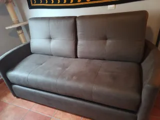Sofá Cama Marrón