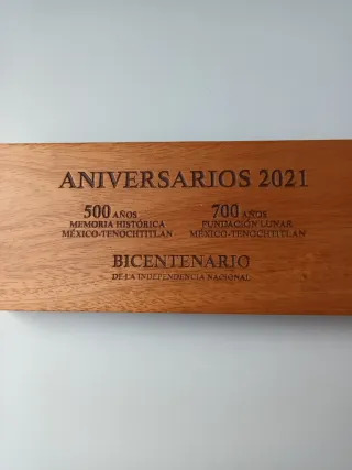 Set 3 Monedas 10 Pesos 2021 México