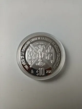 Set 3 Monedas 10 Pesos 2021 México