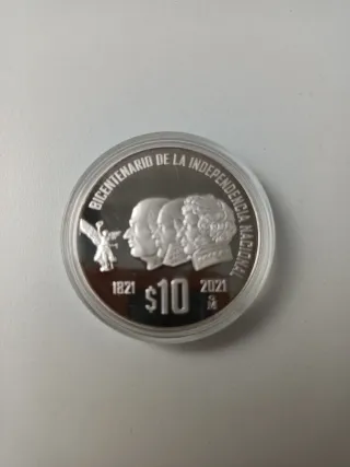 Set 3 Monedas 10 Pesos 2021 México
