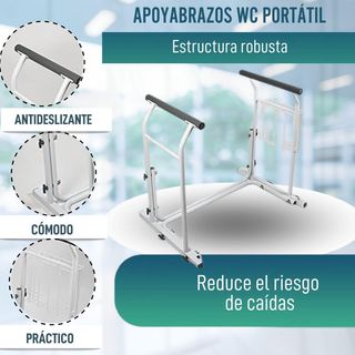 OrtoPrime Apoyabrazos WC Portátil Nuevo