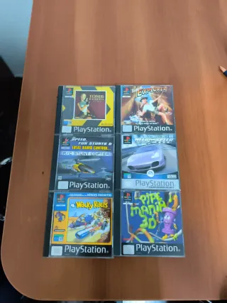 Lote 6 Juegos PlayStation PS1