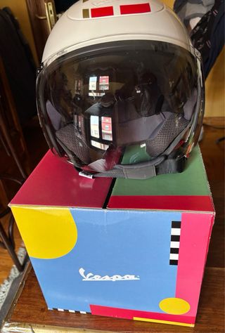 Casco Jet Vespa Racing Sixties