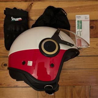 Casco Jet Vespa Racing Sixties