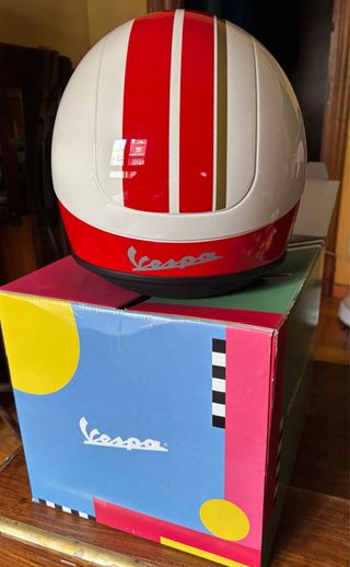 Casco Jet Vespa Racing Sixties