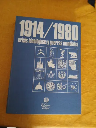 Libro historia 1914/1980 El mundo contemporáneo.