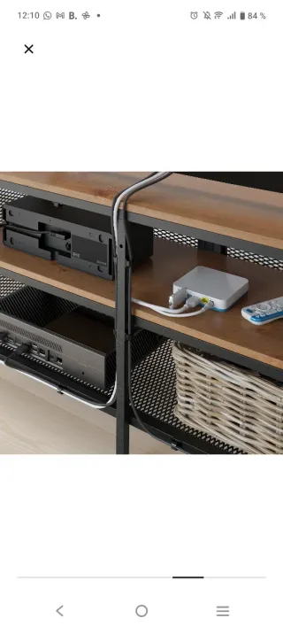 Mueble TV Industrial Ikea Metal Madera