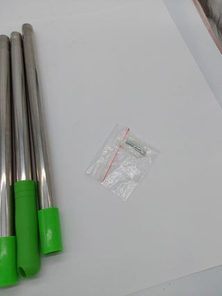 2.4M Recoge Frutas Telescopico, Recogedor de Frutas Acero Inoxidable Ligero y Bolsa de Tela, Recogedor Recolector de Frutas para