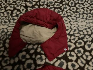 Abrigo Puffer H&M L.O.G.G. Rojo Talla L