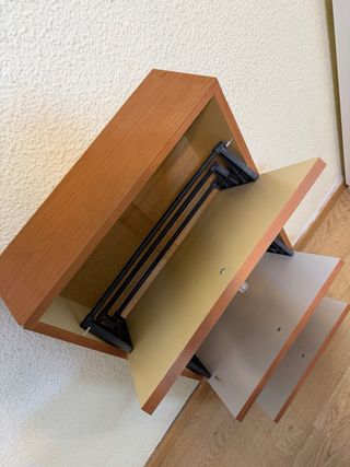 Zapatero 3 cajones madera