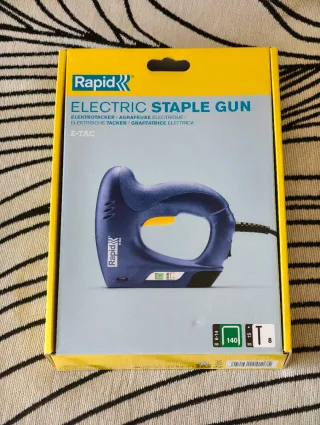 Grapadora Clavadora eléctrica Rapid 2 en 1 - NUEVA