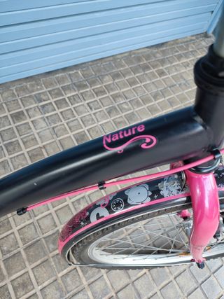 Bicicleta B'Twin  Nature 24 Pulgadas 6 Velocidad