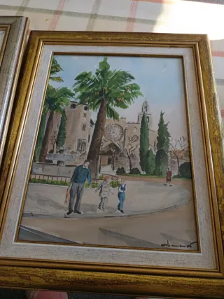 Cuadro Monasterio San Juan. Son preciosos