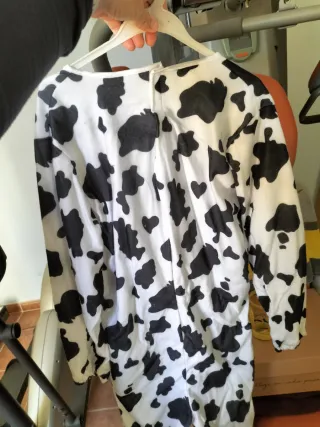 Disfraz Vaca Niños Talla 10/12 Años