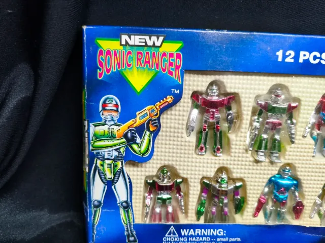 Sonic Ranger 10 Figure PVC anni '90
