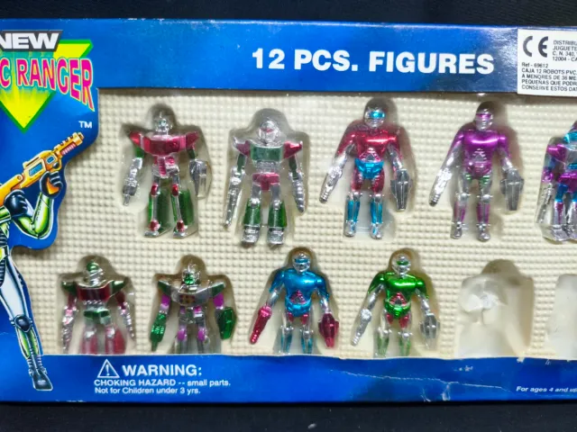 Sonic Ranger 10 Figure PVC anni '90