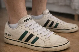 Scarpe uomo Adidas bianche