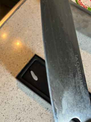 Cuchillo Japonés en acero de damasco