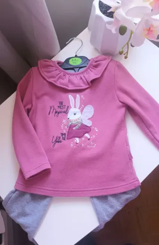 Conjunto fato de treino menina 3 anos