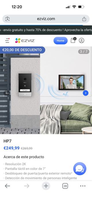 Smart home video doorphone