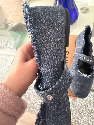 Manoletinas Mango Talla 38