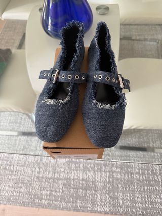 Manoletinas Mango Talla 38