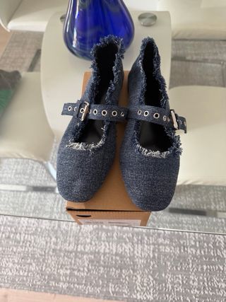 Manoletinas Mango Talla 38