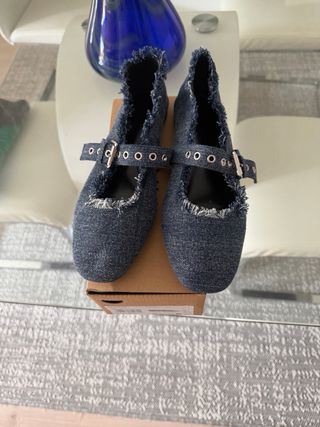 Manoletinas Mango Talla 38