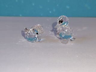 Coppia Papere Swarovski Cristallo