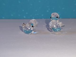 Coppia Papere Swarovski Cristallo