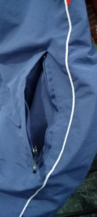 Casaco Pro-Training Mercury Azul e Vermelho