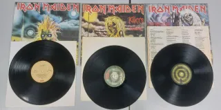 Vinilos Iron Maiden Primeras Ediciones