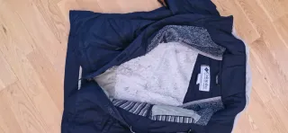 Chaqueta Columbia Nieve Montaña Invierno Azul Gris