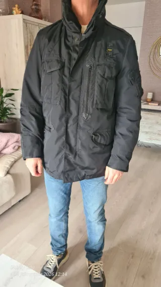 Cazadora Blauer Negra Hombre