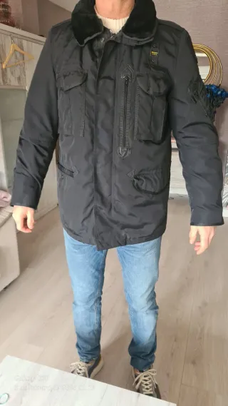 Cazadora Blauer Negra Hombre