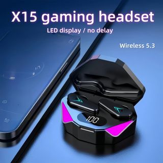 X15 TWS Auriculares Bluetooth Plateado Púrpura