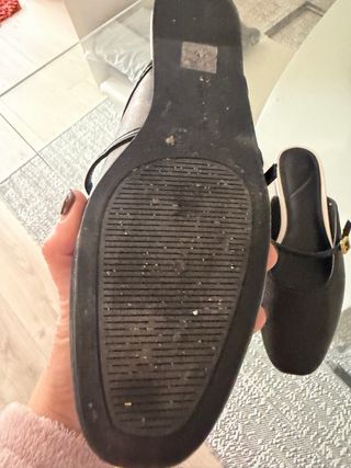 Manoletinas Parfois negras talla 38