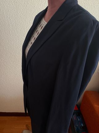 Americana azul marino talla 40