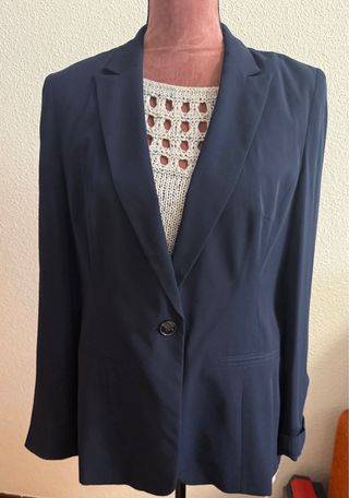 Americana azul marino talla 40