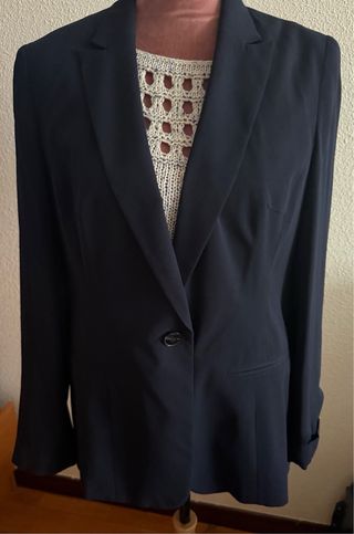 Americana azul marino talla 40