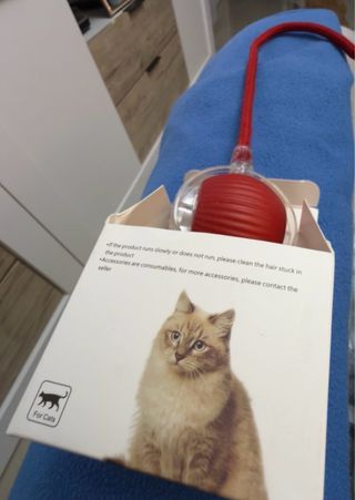 Juguete para gato de goma