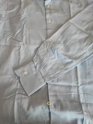 Camicia Dan John Uomo Cotone Azzurra 44