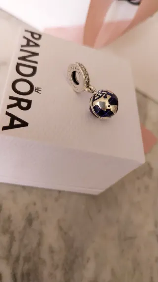 Charm Pandora Nuestra azul planeta