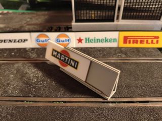 Pancartas publicitarias para maqueta Scalextric
