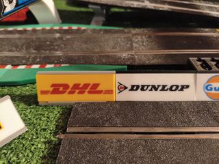 Pancartas publicitarias para maqueta Scalextric