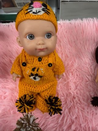 Lote muñecos terapia crochet