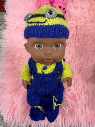 Lote muñecos terapia crochet