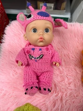 Lote muñecos terapia crochet